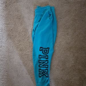 PINK VS - Small Blue Sweatpants